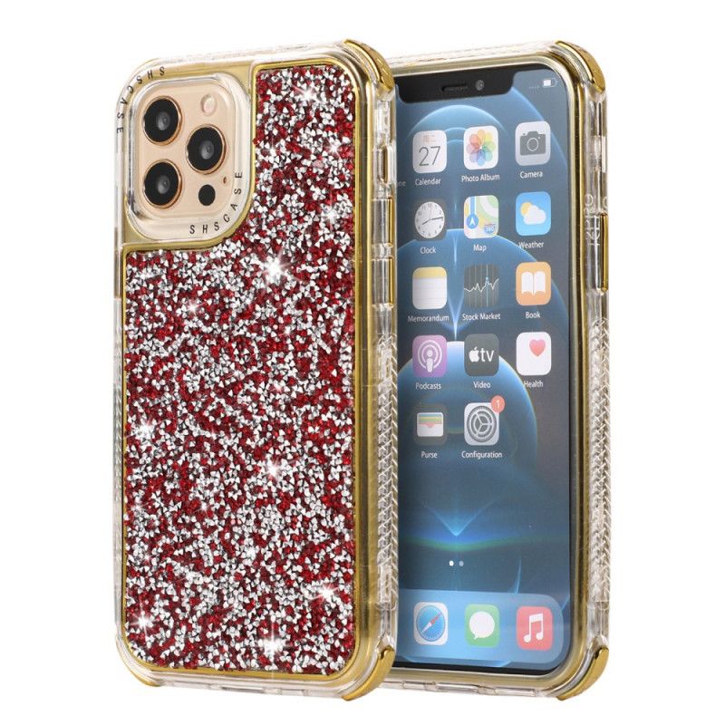 Coque iPhone 12 / 12 Pro Paillettes Étincelantes