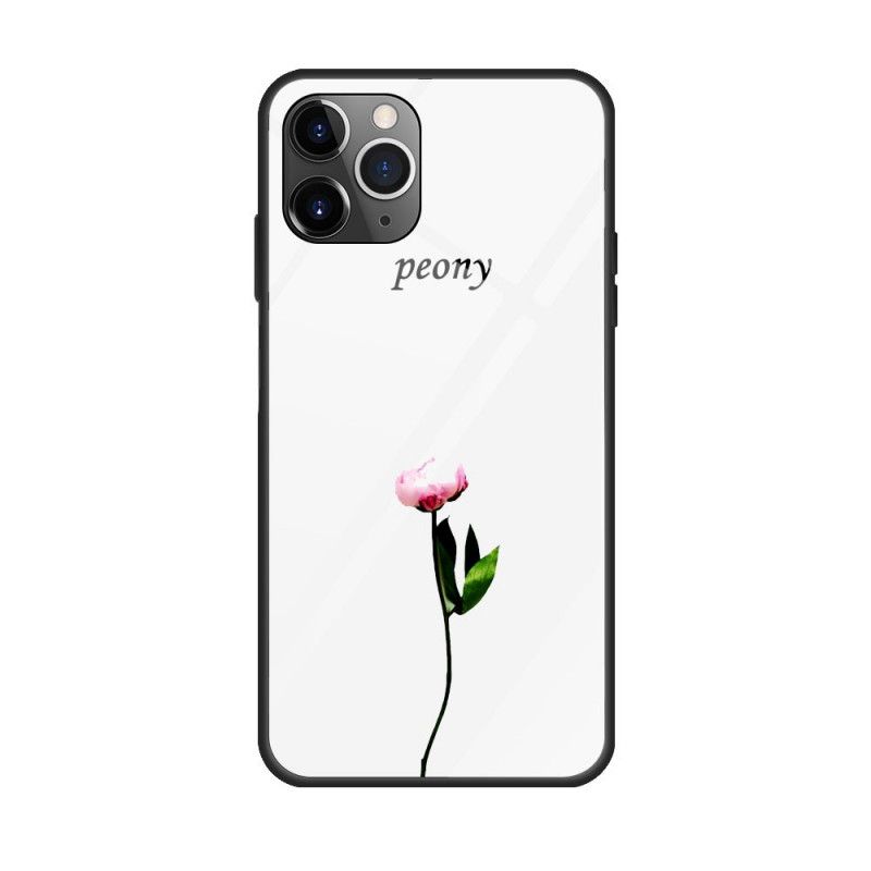 Coque iPhone 12 / 12 Pro Pivoine Rose