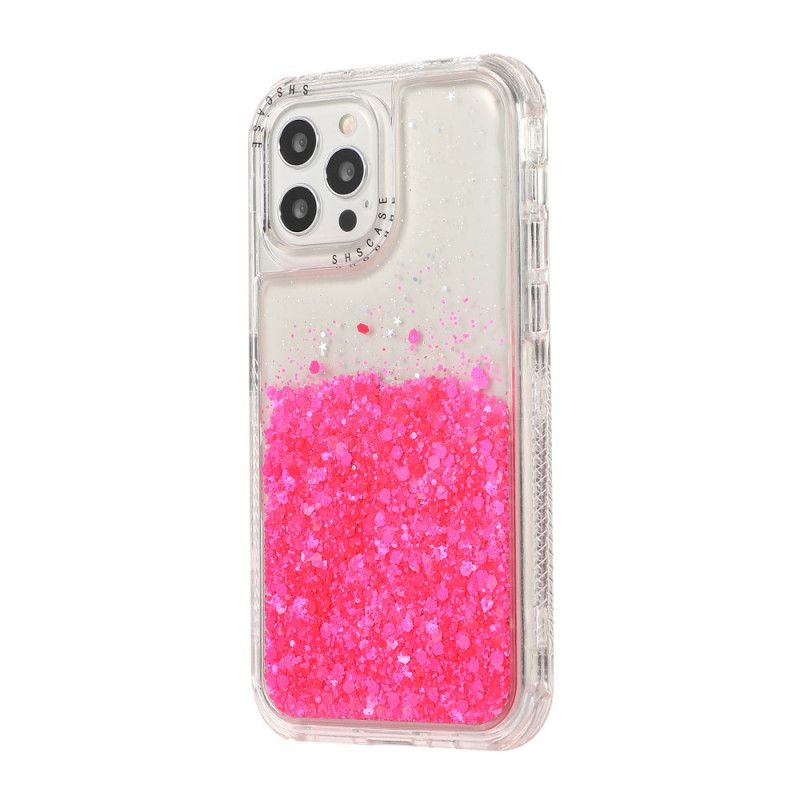 Coque iPhone 12 / 12 Pro Poudre Paillettes