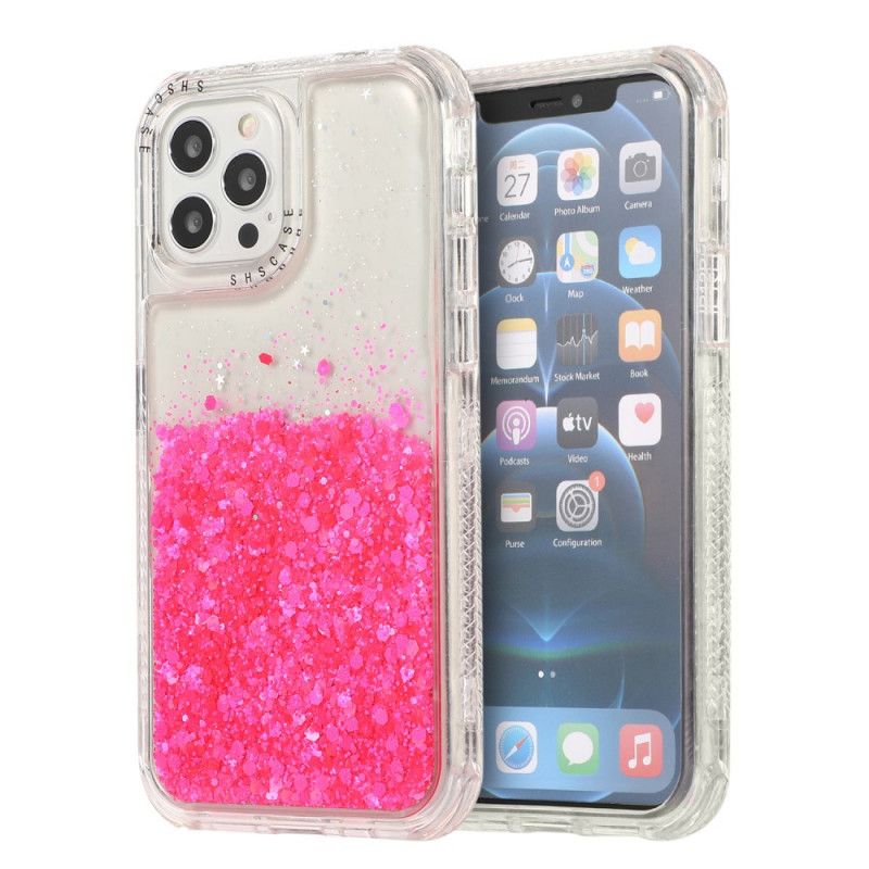 Coque iPhone 12 / 12 Pro Poudre Paillettes