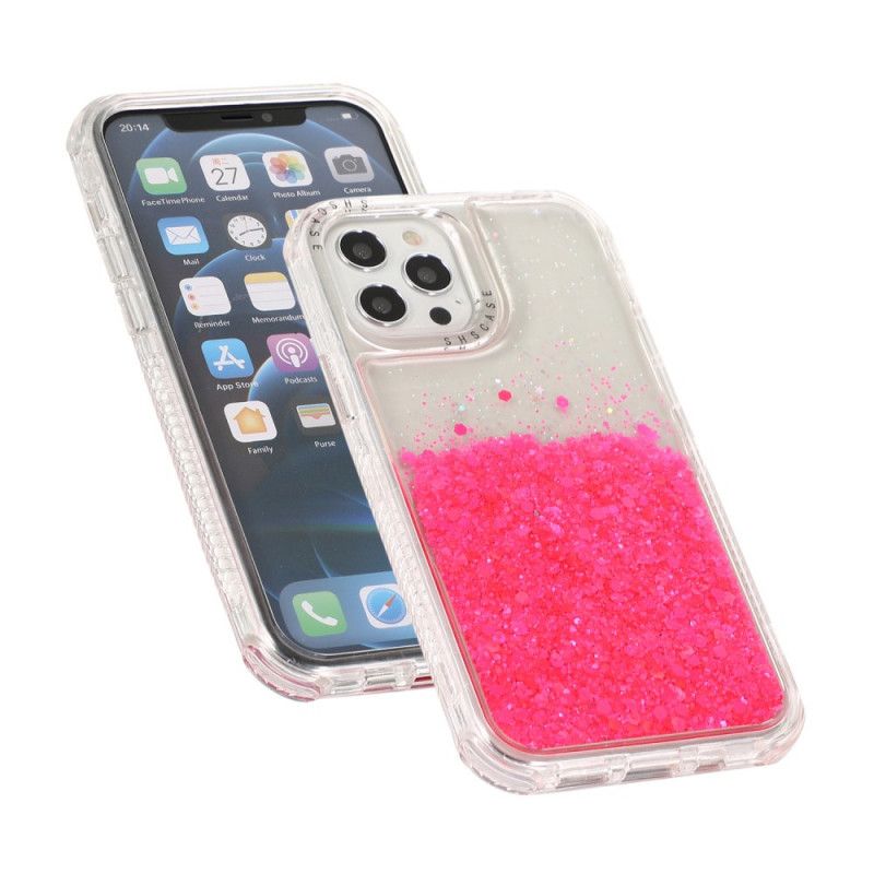 Coque iPhone 12 / 12 Pro Poudre Paillettes