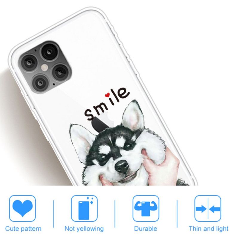 Coque iPhone 12 / 12 Pro Smile Dog