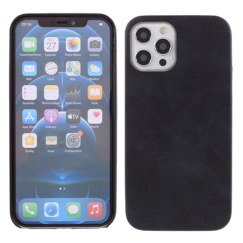 Coque iPhone 12 / 12 Pro Style Cuir