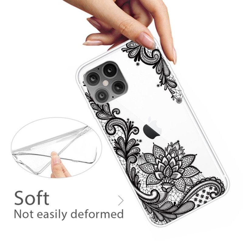 Coque iPhone 12 / 12 Pro Sublime Dentelle