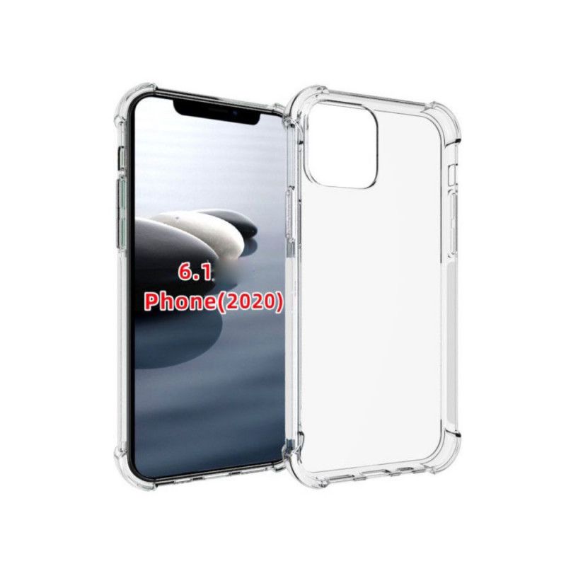 Coque iPhone 12 / 12 Pro Transparente Coins Renforcés