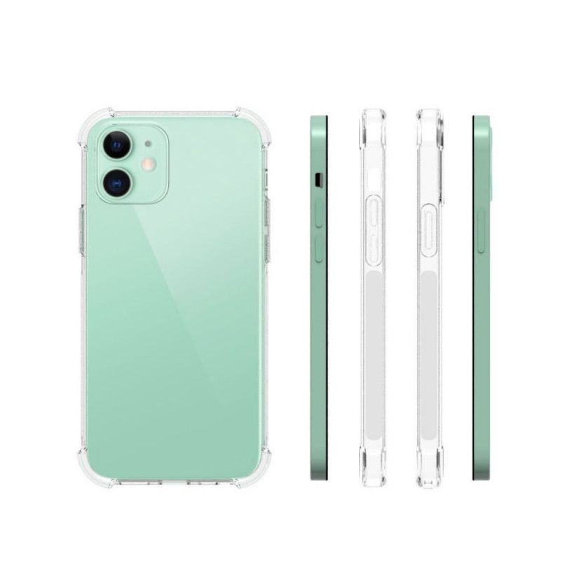 Coque iPhone 12 / 12 Pro Transparente Coins Renforcés