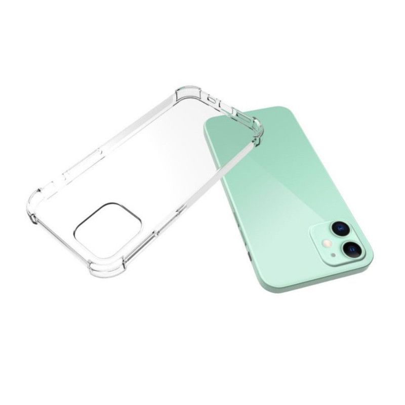 Coque iPhone 12 / 12 Pro Transparente Coins Renforcés