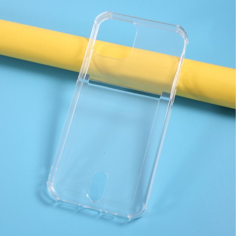 Coque iPhone 12 / 12 Pro Transparente Porte-carte