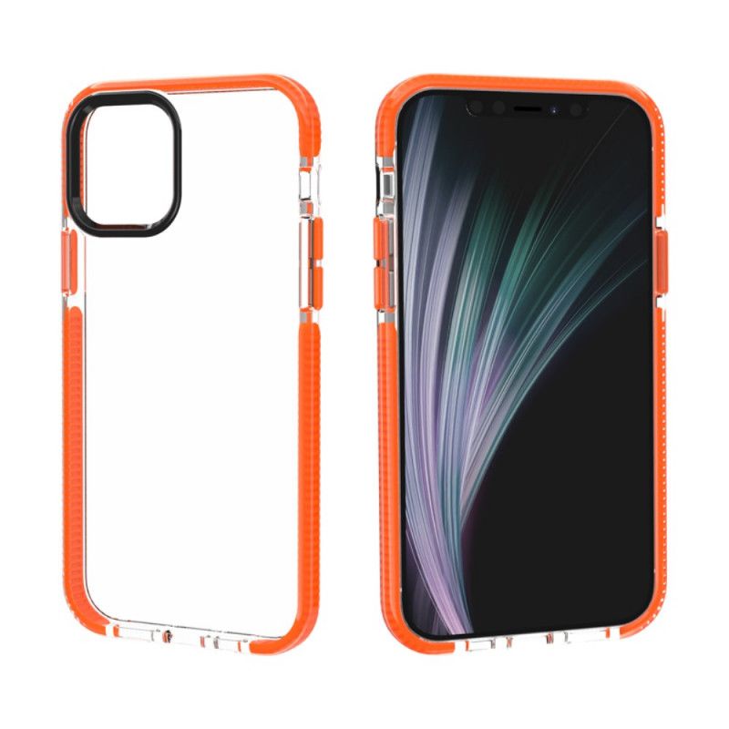 Coque iPhone 12 / 12 Pro Transparente Rebords Silicone