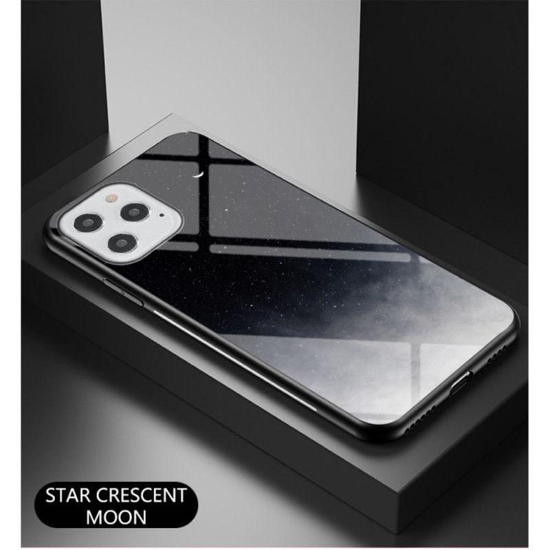 Coque iPhone 12 / 12 Pro Verre Trempé Starry Sky