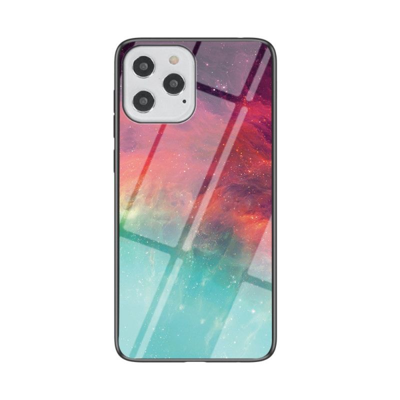 Coque iPhone 12 / 12 Pro Verre Trempé Starry Sky