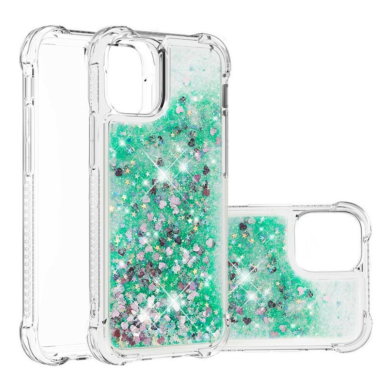 Coque iPhone 13 Désires Paillettes