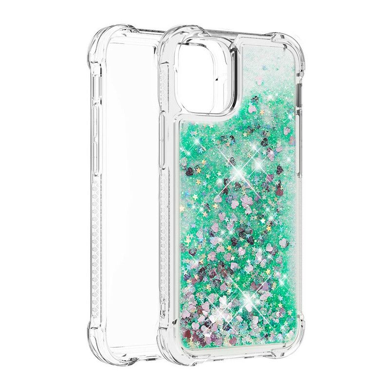 Coque iPhone 13 Désires Paillettes