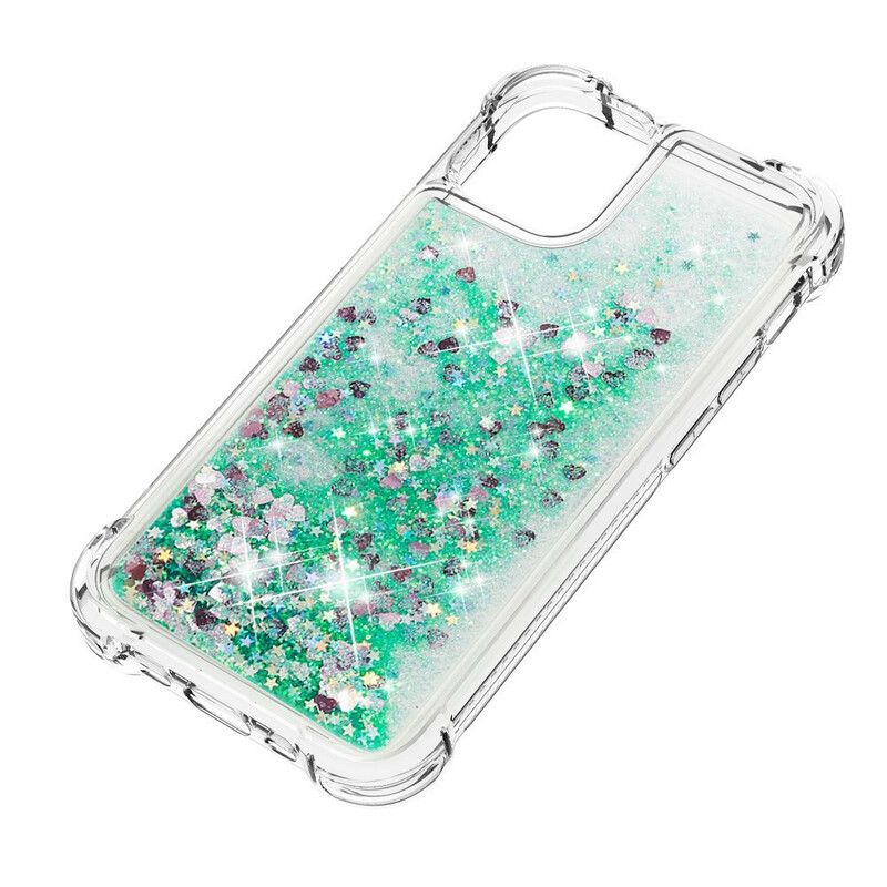 Coque iPhone 13 Désires Paillettes