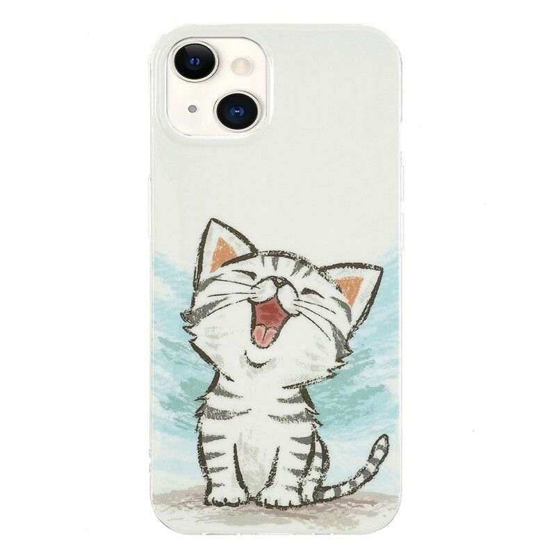 Coque iPhone 13 Fluorescente Chat