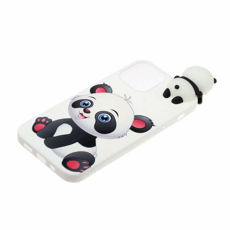 Coque iPhone 13 Mignon Panda 3d