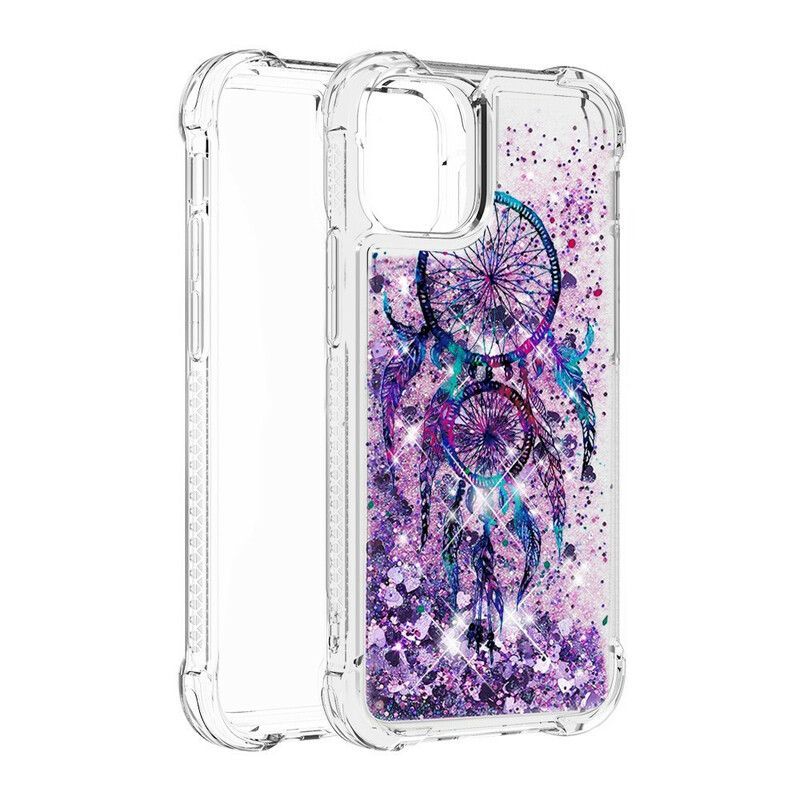 Coque iPhone 13 Mini Attrape Rêves Paillettes