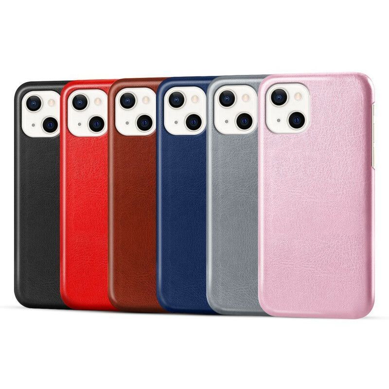 Coque iPhone 13 Mini Effet Cuir Ksq