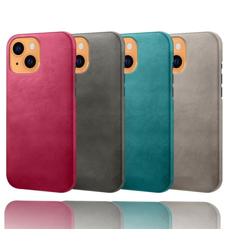 Coque iPhone 13 Mini Effet Cuir Ksq