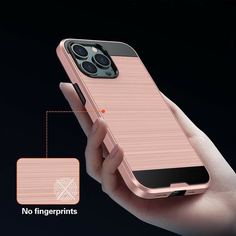 Coque iPhone 13 Mini Fibre Carbone Brossée