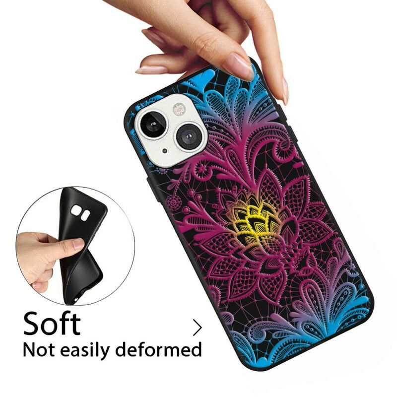 Coque iPhone 13 Mini Florale Intense