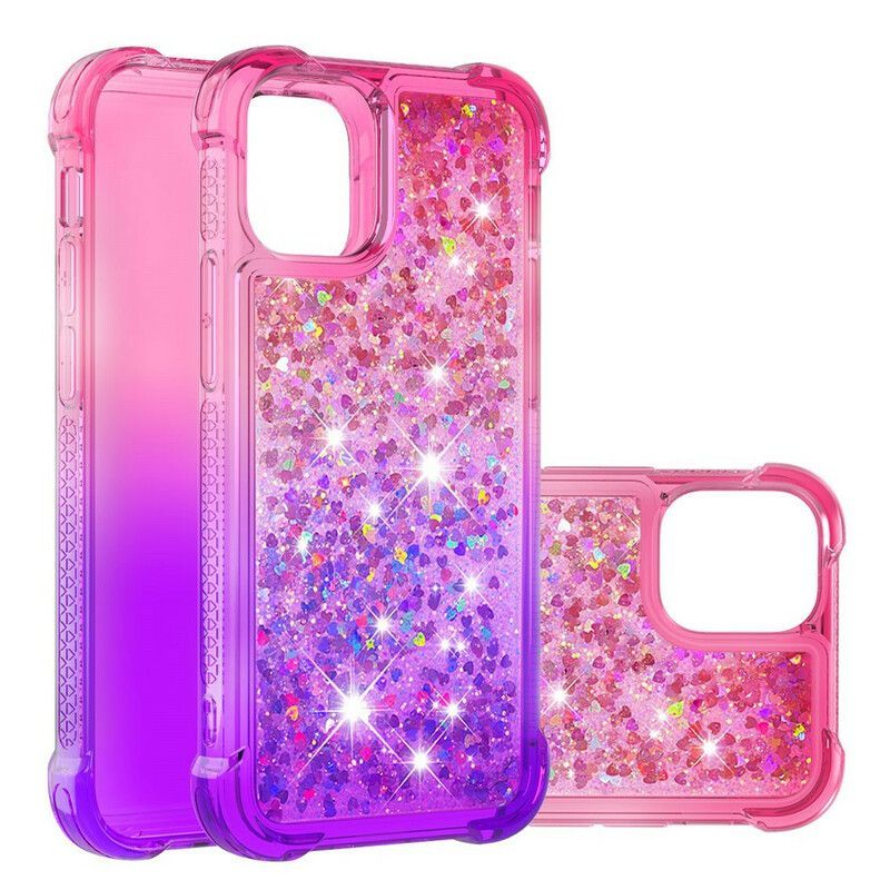 Coque iPhone 13 Mini Paillettes Colors