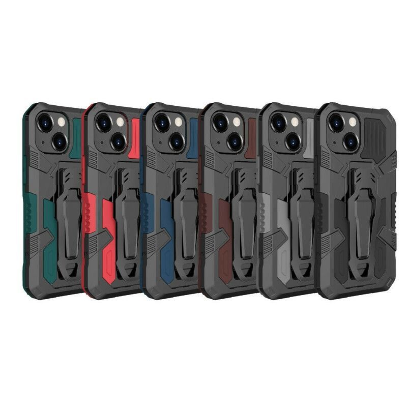 Coque iPhone 13 Mini Robot Avec Pince Ceinture