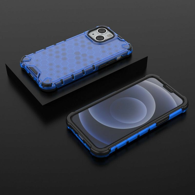 Coque iPhone 13 Mini Style Nid D'abeille