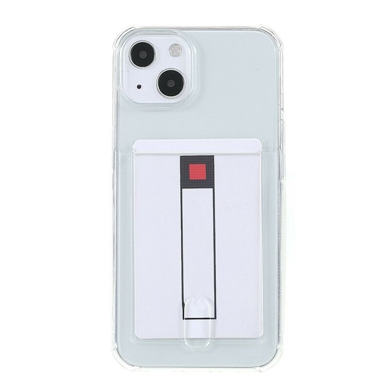 Coque iPhone 13 Mini Transparente Porte-carte Color