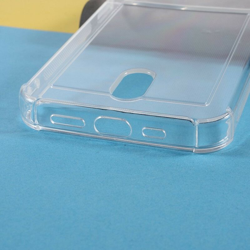 Coque iPhone 13 Mini Transparente Porte-carte Color