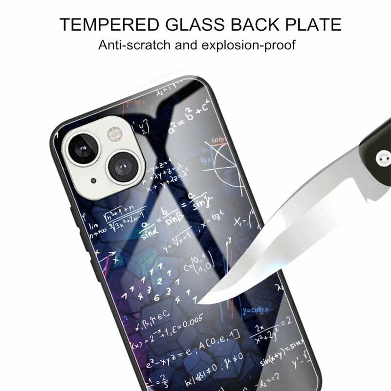 Coque iPhone 13 Mini Verre Trempé Calculs Mathématiques