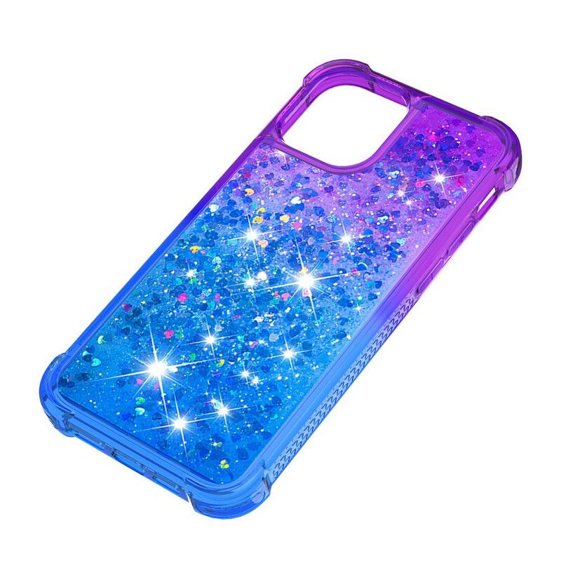 Coque iPhone 13 Paillettes Colors