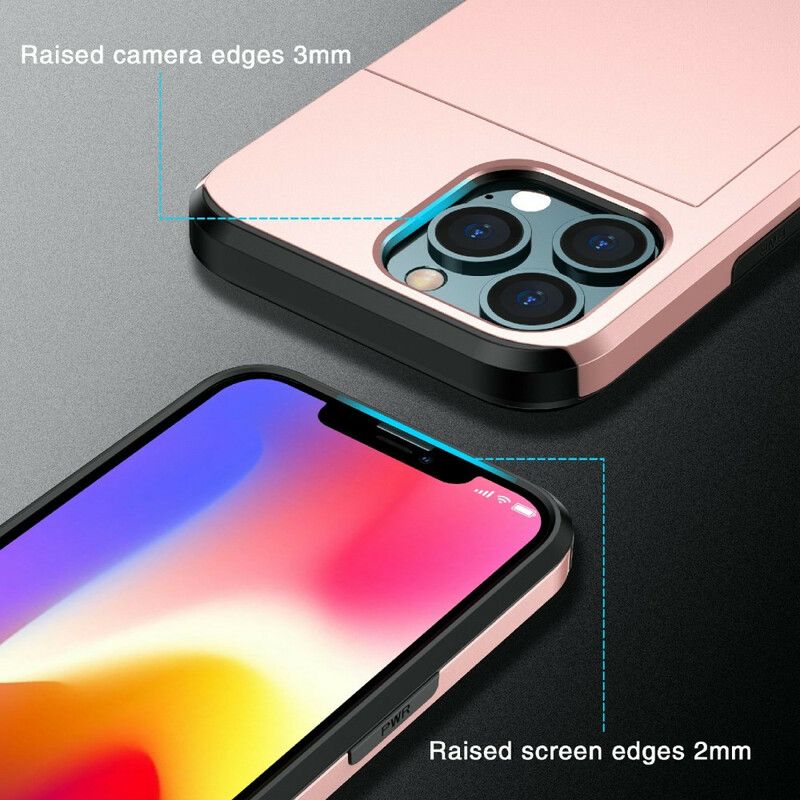 Coque iPhone 13 Porte-carte À Glissière