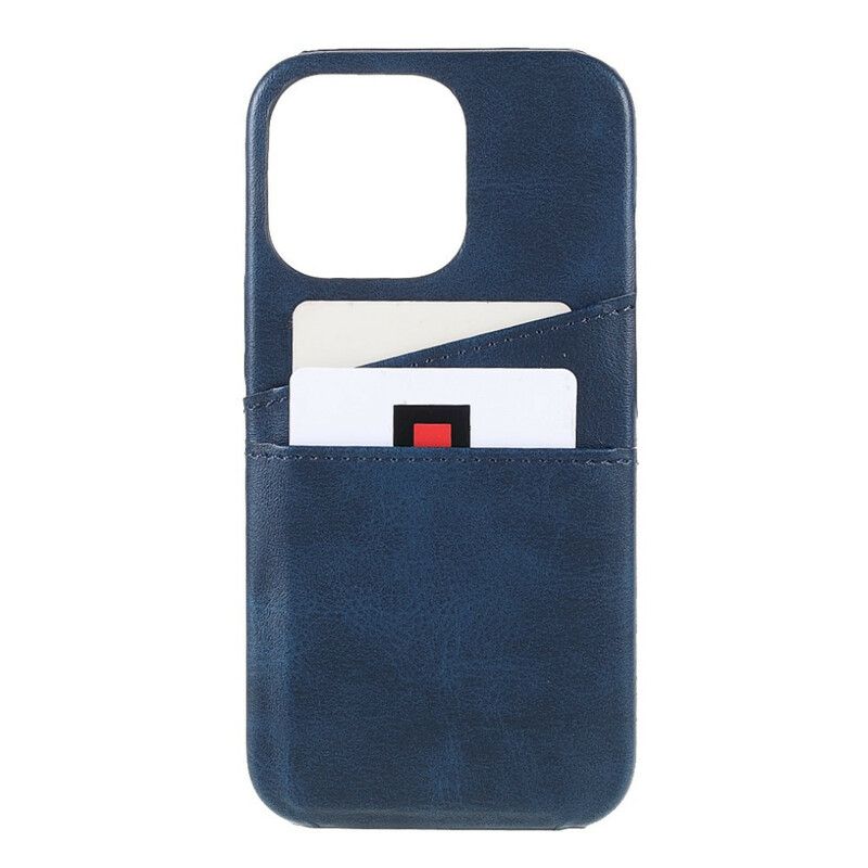 Coque iPhone 13 Pro Double Porte Cartes