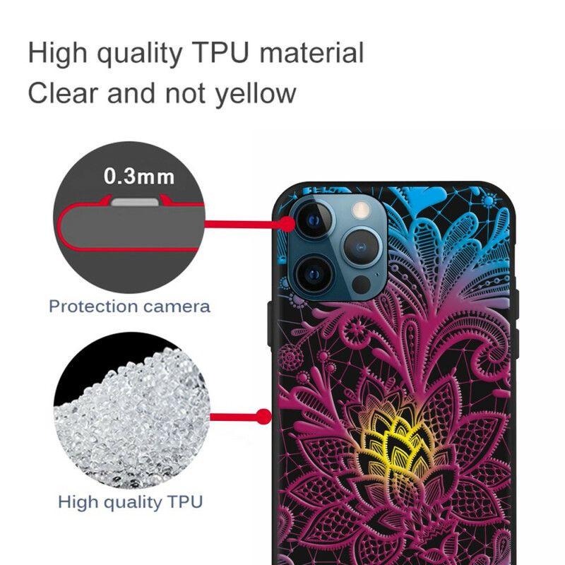 Coque iPhone 13 Pro Florale Intense