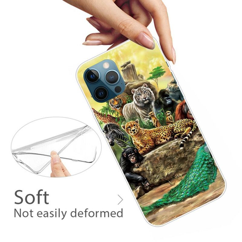 Coque iPhone 13 Pro Max Animaux Safari