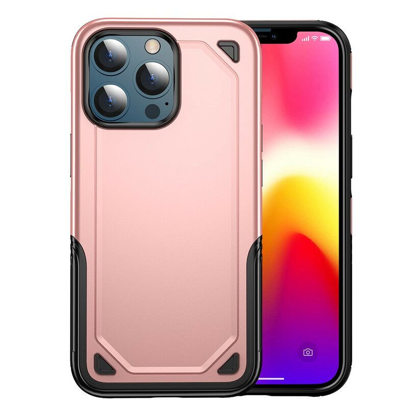 Coque iPhone 13 Pro Max Armor Effet Métal