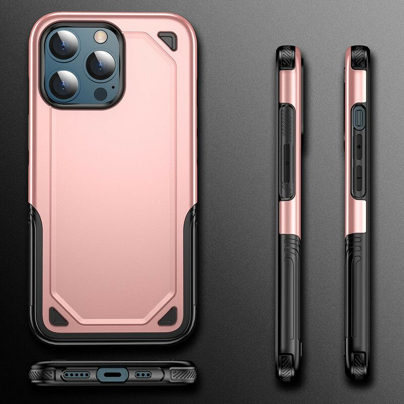 Coque iPhone 13 Pro Max Armor Effet Métal