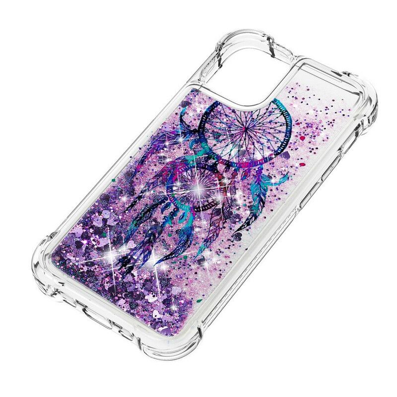 Coque iPhone 13 Pro Max Attrape Rêves Paillettes