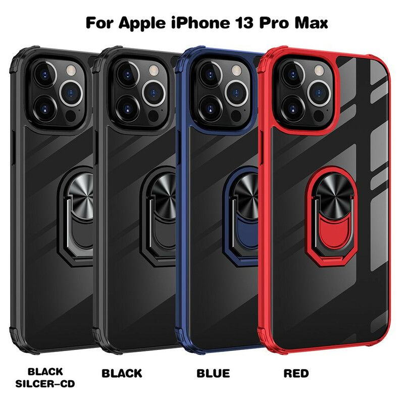 Coque iPhone 13 Pro Max Hybride Anneau Premium