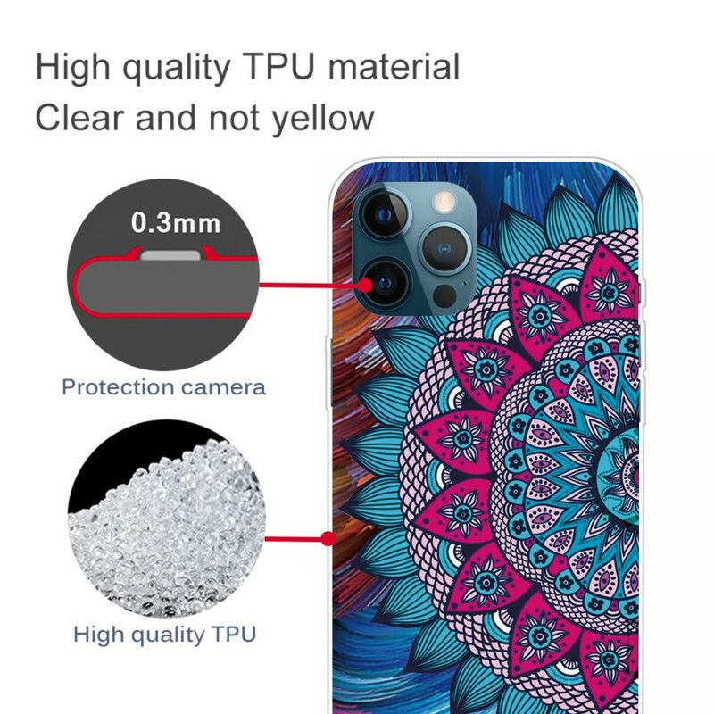 Coque iPhone 13 Pro Max Mandala Coloré