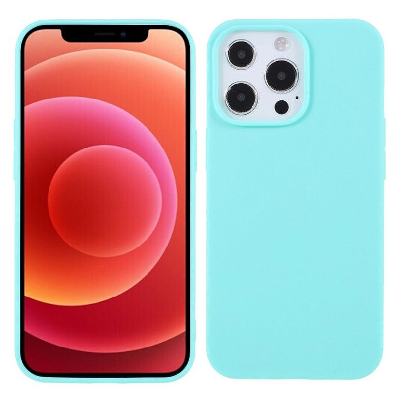 Coque iPhone 13 Pro Max Silicone Flexible Mat