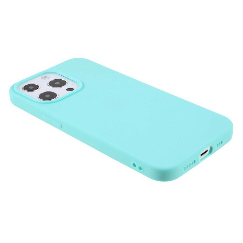 Coque iPhone 13 Pro Max Silicone Flexible Mat