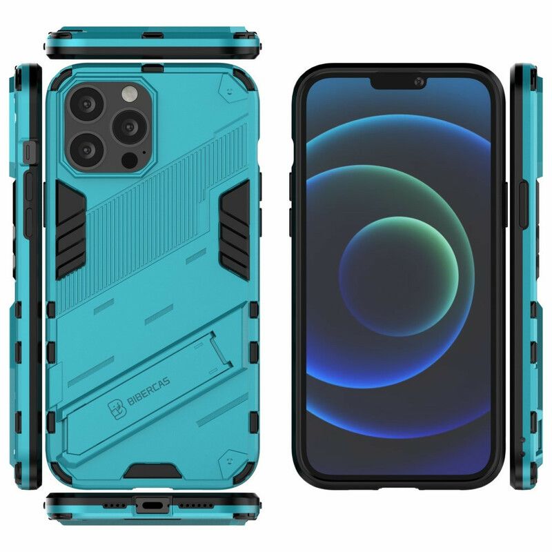 Coque iPhone 13 Pro Max Support Amovible Deux Positions Mains Libres