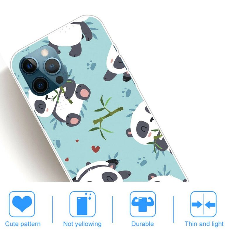 Coque iPhone 13 Pro Max Tas De Pandas