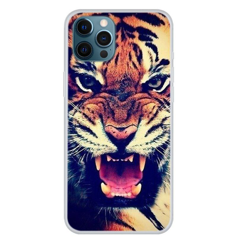 Coque iPhone 13 Pro Max Tigre De Face