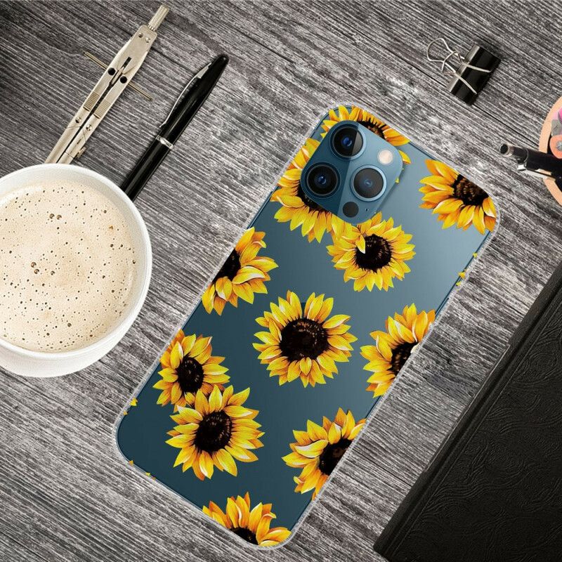 Coque iPhone 13 Pro Max Tournesols