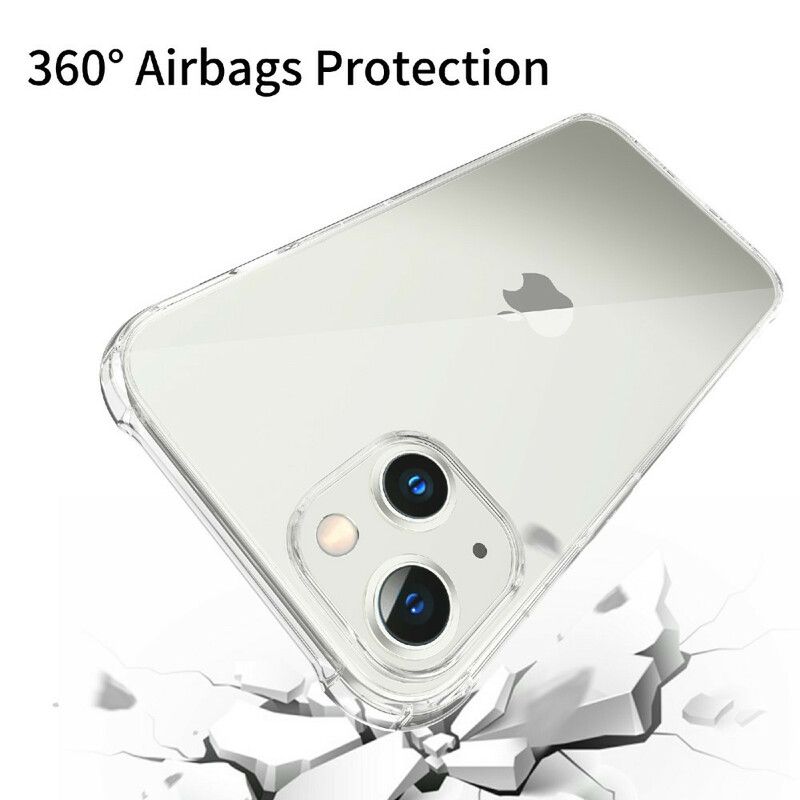 Coque iPhone 13 Pro Max Transparente Leeu Coussins Protecteurs