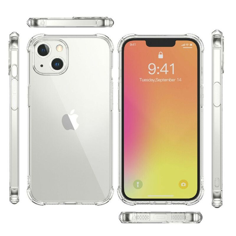 Coque iPhone 13 Pro Max Transparente Leeu Coussins Protecteurs