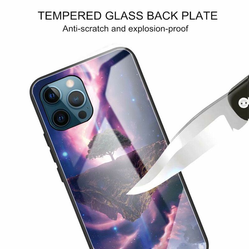 Coque iPhone 13 Pro Max Verre Trempé Arbre Du Monde